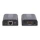 4. DIGITUS HDMI EXTENDER 30M/60M CAT.6 4K2K 30HZ/60HZ UHD HDCP 2.2 IR AUDIO (KIT) DS-55204
