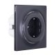 2. FIBARO Walli Outlet Type F smart socket, anthracite (FGWSONF-011-8)