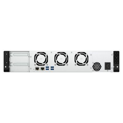 2. Qnap TS-855eU-8G, 2U, 8 x 2.5"/3.5" SATA, Intel Atom C5125 8C/8T, 8 GB SODIMM DDR4 (max. 64GB ), 2 x 2.5GbE, Single PSU
