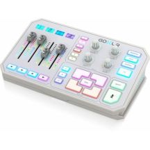 TC Helicon GO XLR-WH Mixer/Sampler for Streaming White
