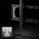 30. MACLEAN MOUNT FOR TV, MONITOR 120' 120KG MC-750N