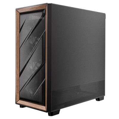 6. Antec FLUX Midi Tower Case Black 0-761345-10133-2