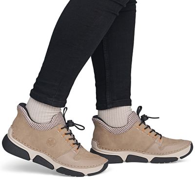 7. Rieker 45963-20 comfortable beige women's shoes