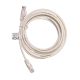 4. Patchcord U/UTP Lanberg PCU5-10CC-0300-W (RJ45 - RJ45; 3m; UTP; cat. 5e; white)