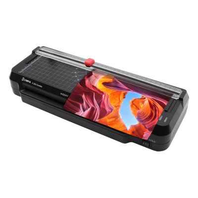 6. Olympia A 245 Combo Hot/Cold Laminator 300mm/min Black