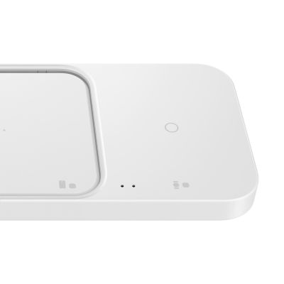 6. Samsung Wireless Charger Duo (without Travel Adapter), White