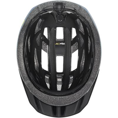 5. UVEX I-vo 2 MIPS Bike Helmet 56-60cm, Stone Blue/Black Matt
