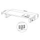 8. Equip 650881 Monitor Holder/Stand Desk Black