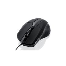 IBOX i005 WIRED LASER Mouse, USB IMLAF005 (laser; 1600 DPI; black)