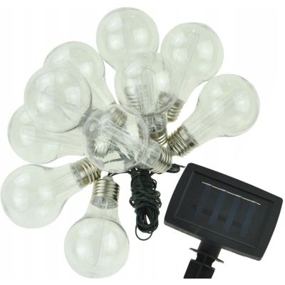 13. SOLAR GARLAND LAMP PARTY LIGHT 10 LED 3.8M