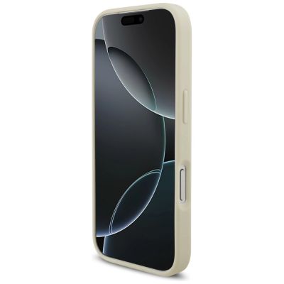 5. Guess Croco Triangle Logo MagSafe case for iPhone 17 Pro - gold