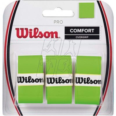 Wilson Pro Comfort Overgrip wrapper light green WRZ470810