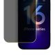 13. Privacy film matte 3mk Silky Matt Privacy for iPhone 16 Pro