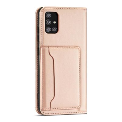 7. Magnet Card Case Case for Samsung Galaxy A13 5G Pouch Wallet Card Holder Pink