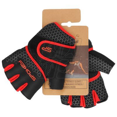 7. Spokey Lava S RD 928973 gym gloves