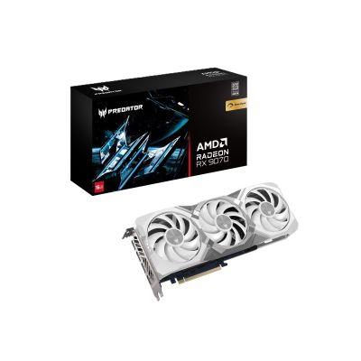 2. Acer Predator BiFrost AMD RX9070 OC 16GB WHITE Graphics Card