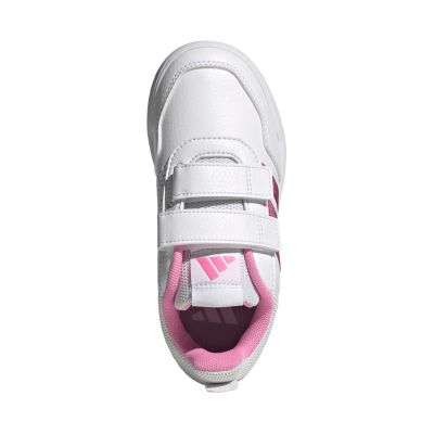 4. Adidas Tensaur Sport 3.0 kids' shoes white and pink JQ1844