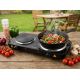 17. ESPERANZA ELECTRIC COOKER YELLOWSTONE 1500W + 1000W BLACK EKH014K