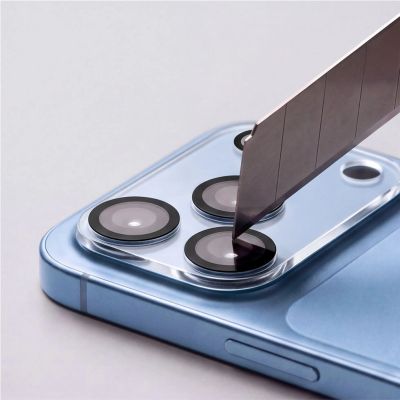 5. Tech-Protect Cam Fit+ Camera Cover for iPhone 18 Pro - Clear