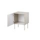 2. Bedside table 2 pcs ISLA 44.5x40x59 cashmere matt
