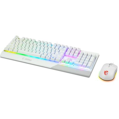 2. MSI S11-04DE305-CLA Keyboard Mouse Included Gaming USB QWERTZ German White