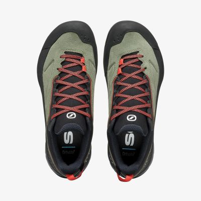 5. Scarpa Rapid XT GTX Women's Approach Shoes - Birch/Coral Size: 38
