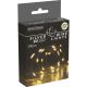 19. BATTERY-OPERATED WIRE LAMPS GARLAND 80 LED WARM WHITE