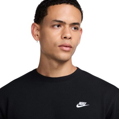 3. Men's Nike Club FT Sweatshirt, Black, FN3888 010