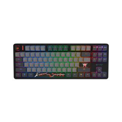 2. FURY KANABO K6 US GAMING KEYBOARD RGB BACKLIGHT MAGNETIC BLACK-GRAY