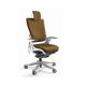Wau 2 BL408 office chair, khaki/white fabric