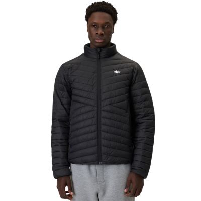 Men's jacket 4F M0853 deep black 4FWSS26TDJAM0853 20S