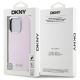 8. DKNY Liquid Silicone Small Metal Logo MagSafe iPhone 16 Pro Max Case - Pink