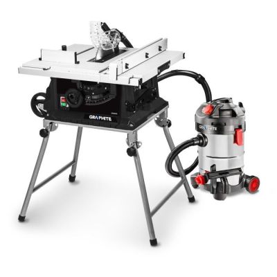 2. Graphite 59G823 Wood Saw Stand Black, Gray 4 x Legs