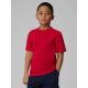 Boy's regular plain T-shirt 4F 4FJRSS26TTSHM3598-62S
