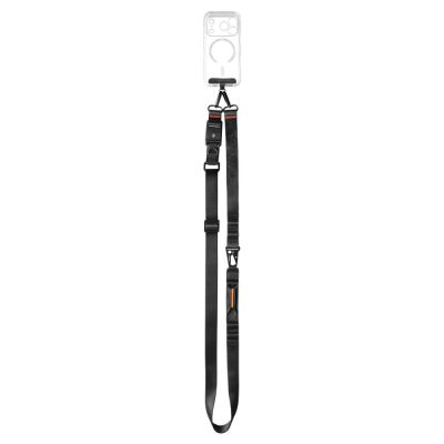 3. Spigen DA30M Stap Crossbody Phone Lanyard - Black