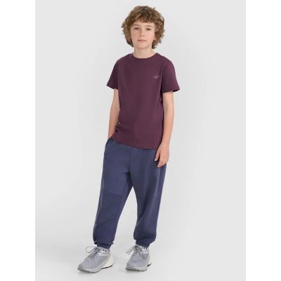 10. Regular plain T-shirt (SET OF 2) for children 4F 4FJRAW25TTSHU3157-92S