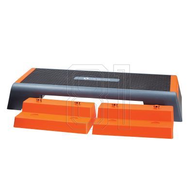58. Step for aerobics HMS Premium AS007 BLACK / ORANGE