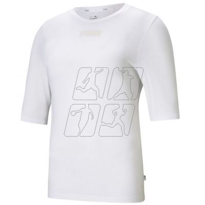 Puma Modern Basics Tee Cloud W 585929 02