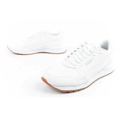 17. Puma ST Runner v4 sports shoes sneakers men's white leather fashionable