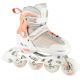 3. NILS Extreme NH18190 2in1 inline skates, white and pink, size S (29-33), with replaceable hockey blade