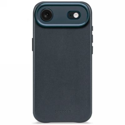 Decoded Leather Backcover MagSafe case for iPhone Air - navy blue