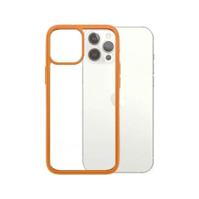 2. PanzerGlass ClearCase case for iPhone 12 Pro Max - transparent orange