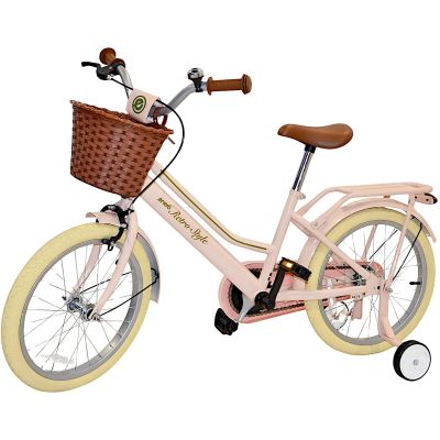 6. CHILDREN'S BIKE 18 RETRO STYLE PINK ENERO