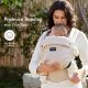 2. Momcozy Cotton Baby Carrier from Newborn to Toddler Khaki