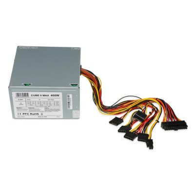 9. IBOX CUBE II 400W 12 CM FAN Power Supply ZIC2400W12CMFA (400 W)
