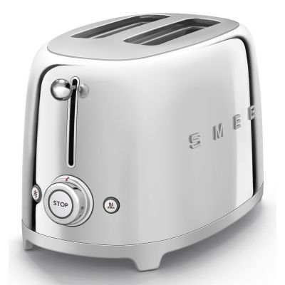 5. Smeg TSF01SSEU 2-slice toaster, chrome finish