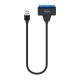 2. SAVIO ADAPTER SATA (F) - USB-A 3.1 GEN 1 (M) FOR 2.5" DRIVES AK-68