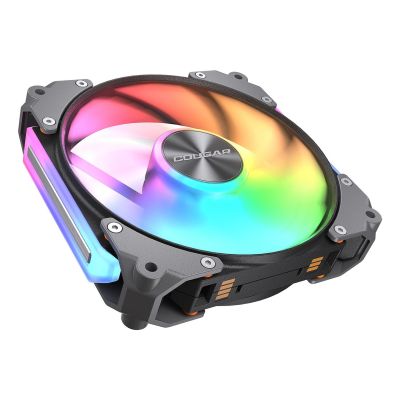 2. COUGAR CF-APR12HB3-RGB Computer Case Fan 12 cm Black 3 pcs.
