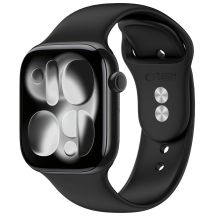 Tech-Protect Silicone Strap for Apple Watch 44 / 45 / 46 / 49 mm - Black