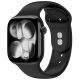 Tech-Protect Silicone Strap for Apple Watch 44 / 45 / 46 / 49 mm - Black
